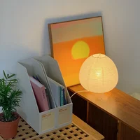 Japanese Rice Paper Lantern Led Table Lamp Living Room Bedroom Bedside Study Hotel Homestay Art Creative Decor Tripod Floor Lamp 2