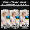 Montessori 0-12Month Baby Vision Stimulation Cards Black and White Contrast Cards Stimulate Newborn Visual Early Learning Toys 5