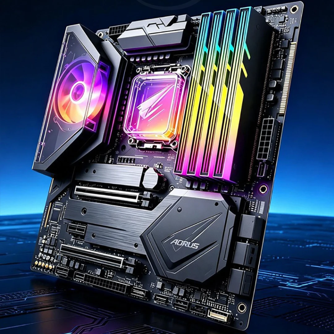 JUMPEAK Memory Module Heatsink DDR4 DDR5, 5V ARGB Sync PC RGB RAM Cooler Cooling Shim Armor Shell Cover Radiator - Image 5