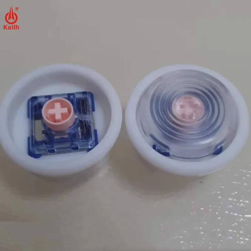 Kailh Islet Pink Silent Low-Profile Mechanical Keyboard Switches - 35g Linear Actuation