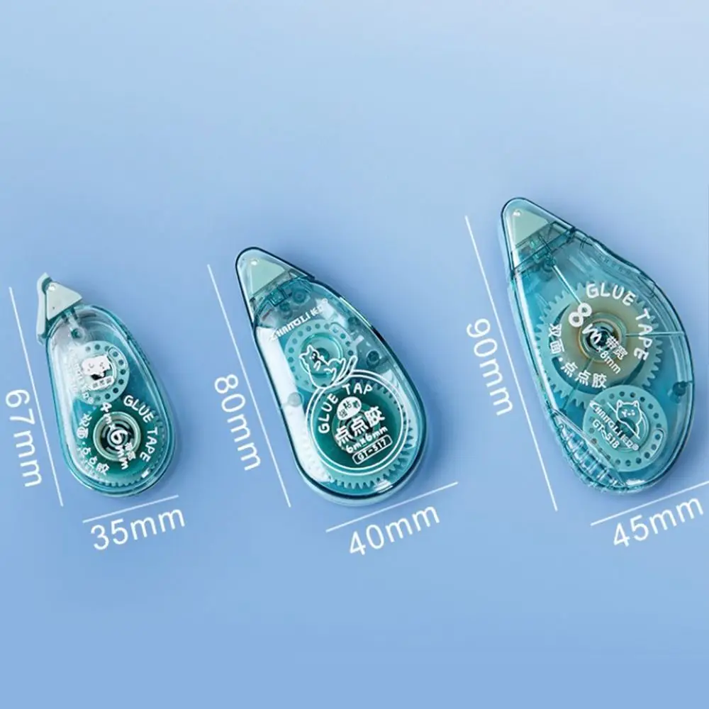 사진 앨범 스크랩북 일기 저널 도트 접착제 롤러 테이프 DIY 공예 용품 DIY 편지지 양면 접착 테이프