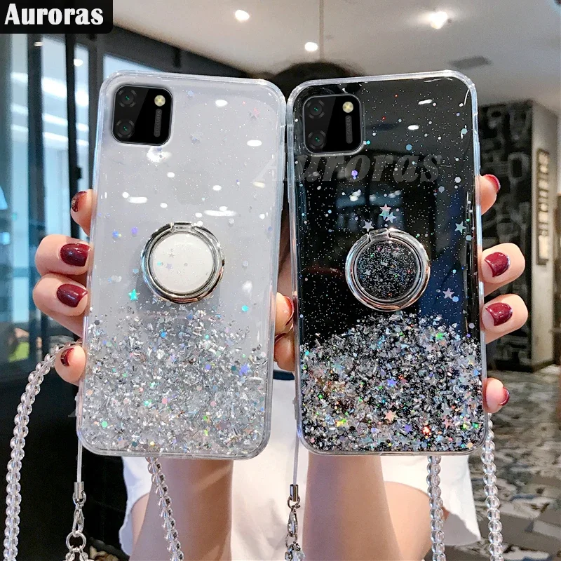 For Realme C11 2021 Narzo C30 50 i Prime Case Glitter Sequins With