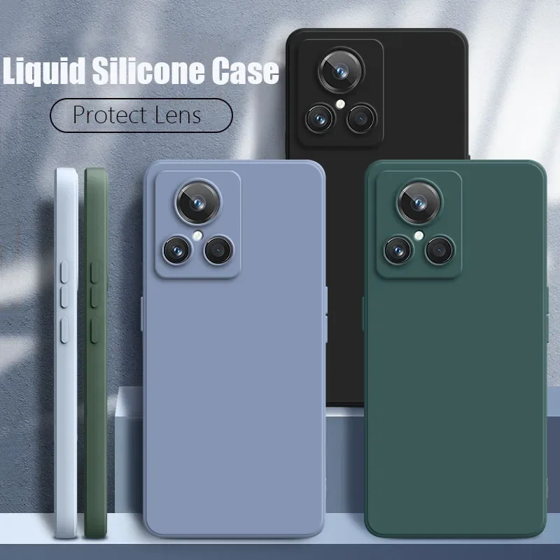 Per Realme Gt2 Explorer Master Case Custodia Morbida Opaca In Silicone Liquido Per Realme Gt 2 Master Explorer Edition Custodie Per Telefoni Capa