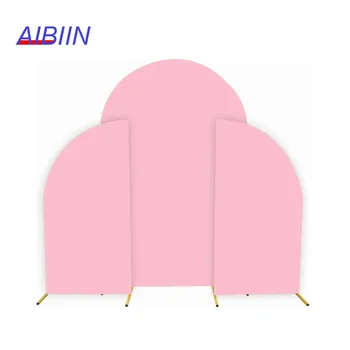 웨딩 아치 배경 커버 세트, 스판덱스 배경, 풍선 스탠드 패브릭, 생일 파티 축하 장식 용품