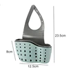 Home Storage Drain Basket Kitchen Sink Holder Adjustable Soap Sponge Shlf Hanging Drain Basket Bag Kitchen Accessories 6