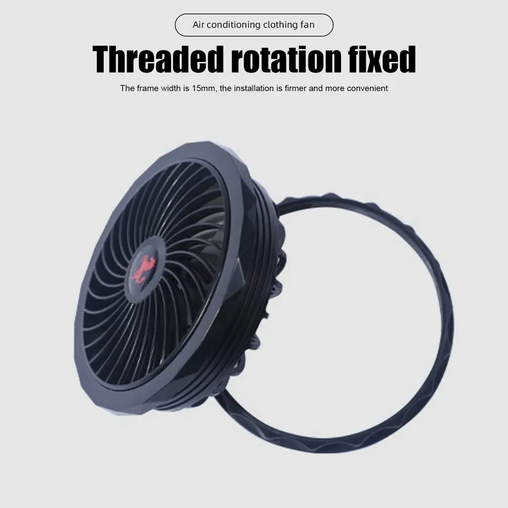 New Air Conditioner Fan Men Outdoor Summer Coat USB Electric Fan Cooling Jackets Men 5V Air Conditioning Fan With Usb Cable