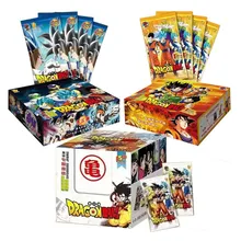 

Dragon Ball Series Anime Figures Flash Cards Super Saiyan Son Goku TGR Bronzing Collection Cards Toys Girl Gifts For Children