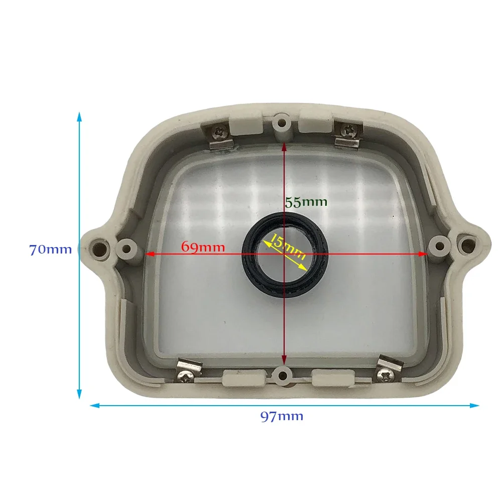 Indoor Outdoor Surveillance Security CCTV Camera Housing Protective Enclosure Casing Kit &Adjustable Wall Ceiling Mount Bracket