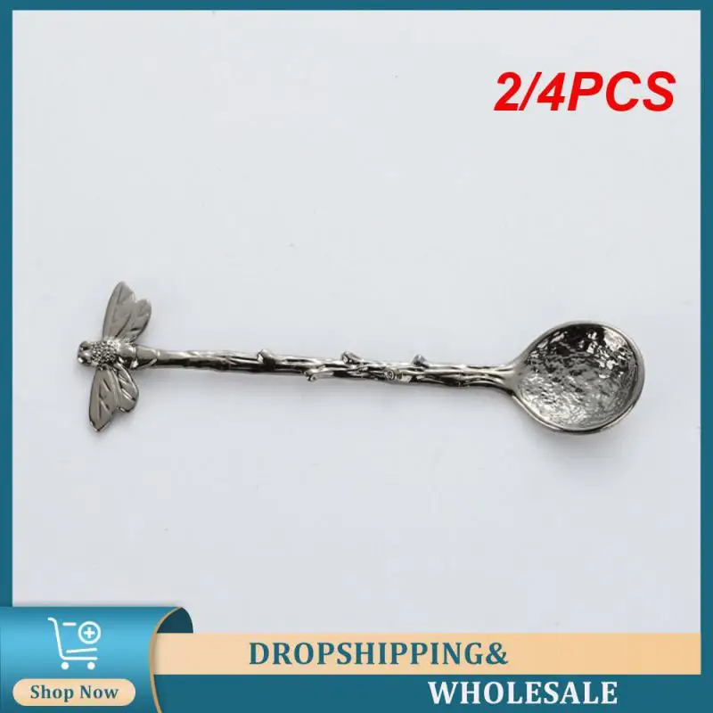 

2/4 шт., декоративная ложка в виде пчелы