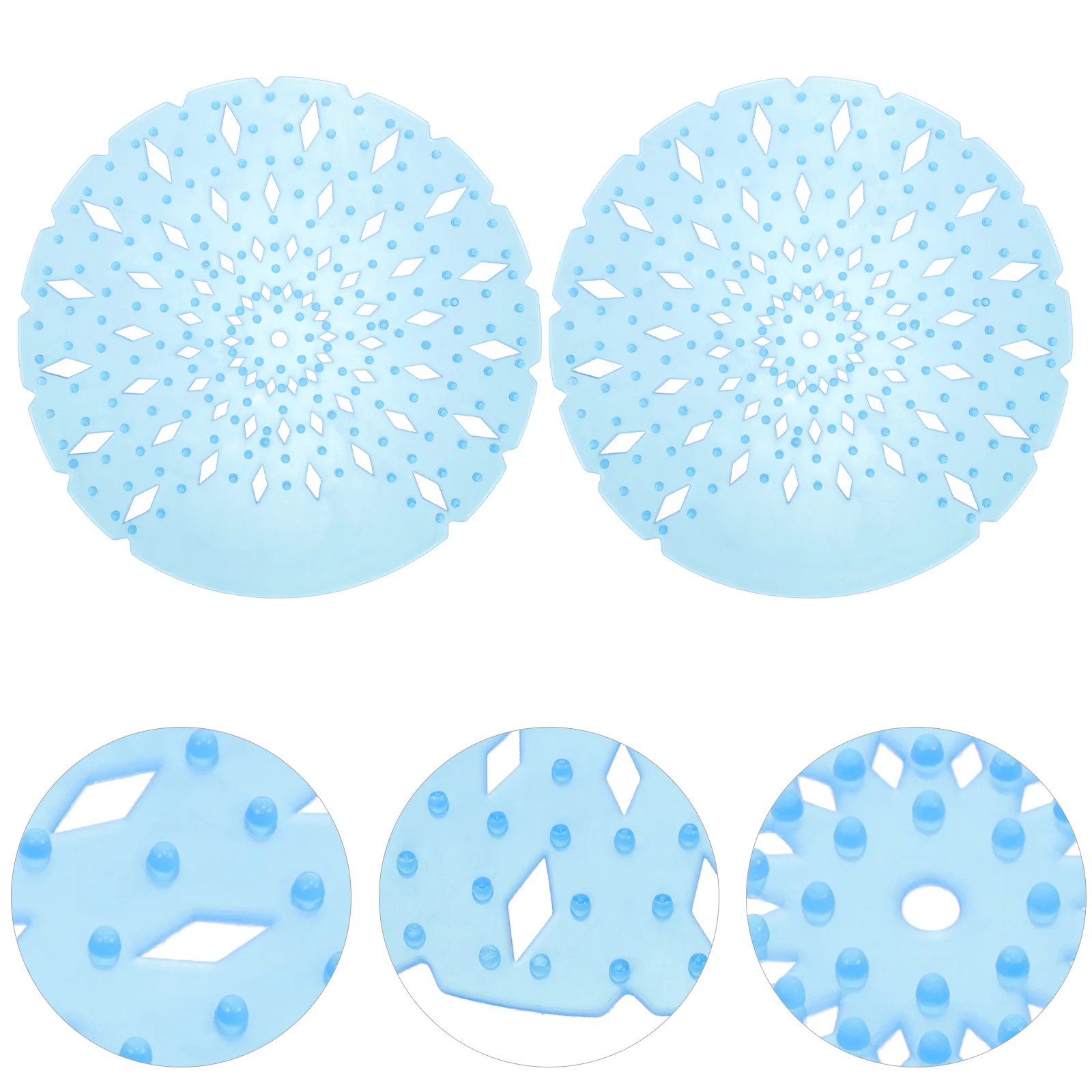 

2 pcs Anti-splash Urinal Screen Men Urinal Deodorizer Scented Urinal Pads Deodorizer for Restroom