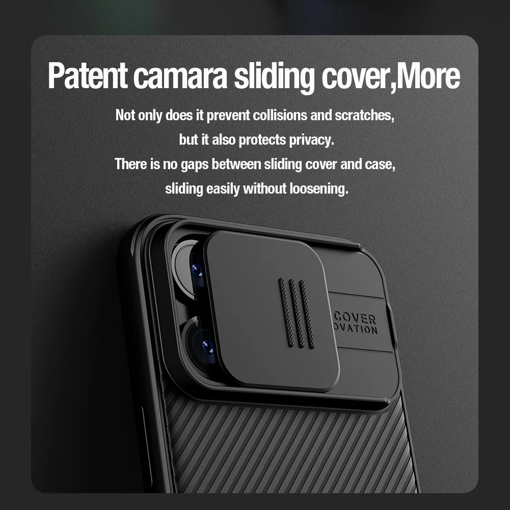 Nillkin CamShield Slide Camera Frosted Shield Phone Case