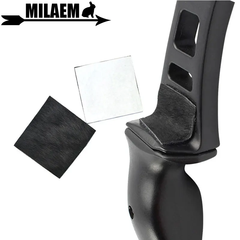 

2pcs 5*5cm Archery Recurve Bow Arrow Rest Horsehair Material Recurve Bow Shooting Hunting Accessories