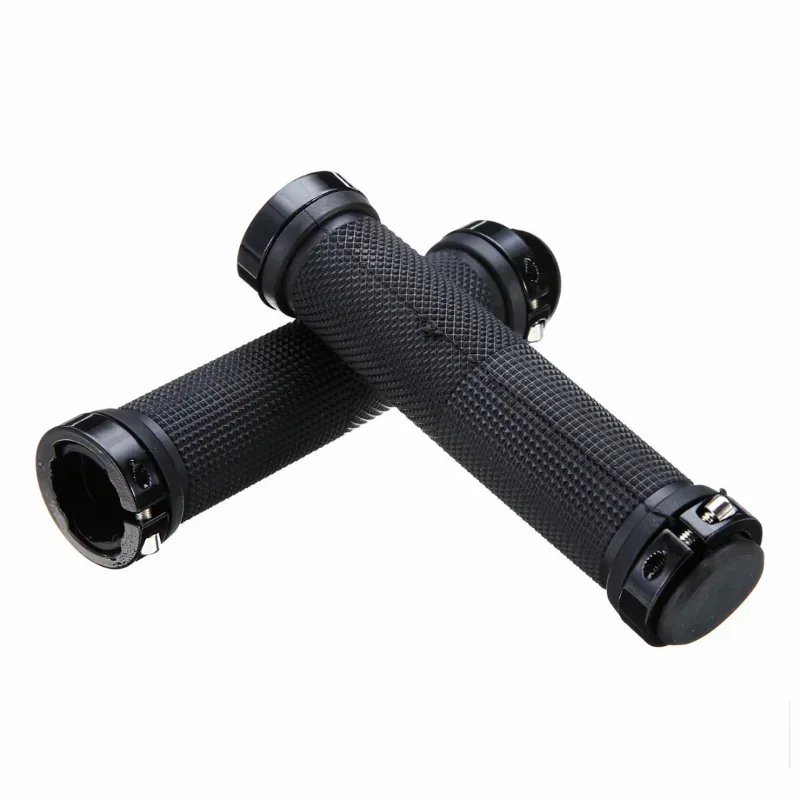 Bicycle Handlebar Grips 2pcs/1 Pair Mountain Road Cycling Bike Bicycle MTB Handlebar Cover Grips Smooth Soft Rubber Anti-slip Handle Grip Lock Bar End