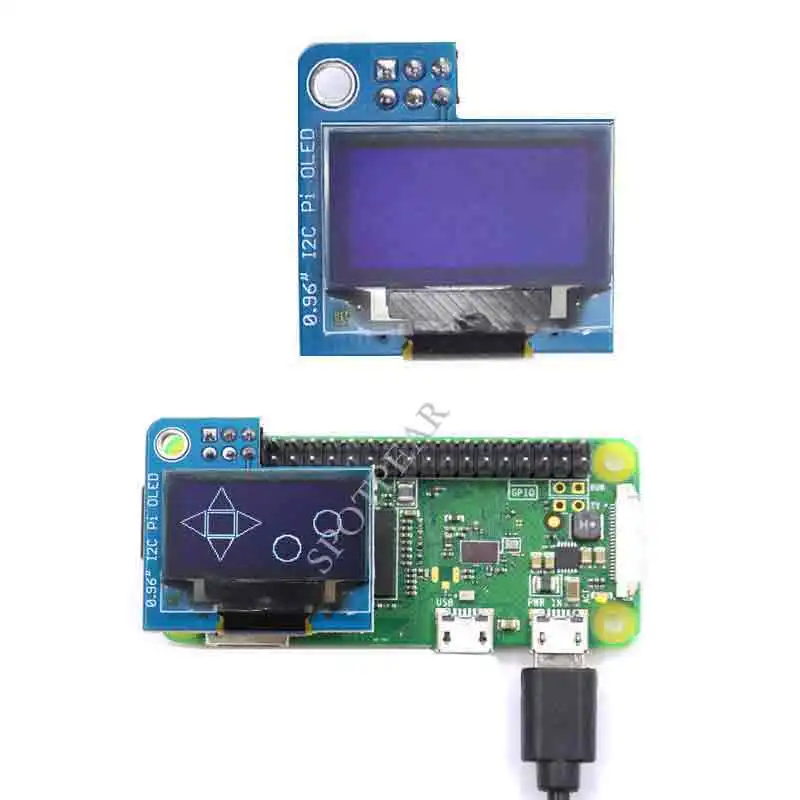   OLED ÷ IIC ̽ , 0.96 ġ, 0.96 ġ, 128x64