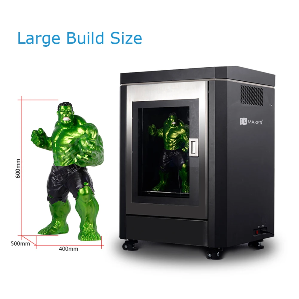 JG MAKER A9 Pro Przemysłowa drukarka 3D Duża objętość wydruku 500x400x600mm Automatyczne poziomowanie łóżka Marka Zasilacz Kolej 6 JG MAKER A9 Pro Przemysłowa drukarka 3D Duża objętość wydruku 500x400x600mm Automatyczne poziomowanie łóżka Marka Zasilacz Kolej - Image 6