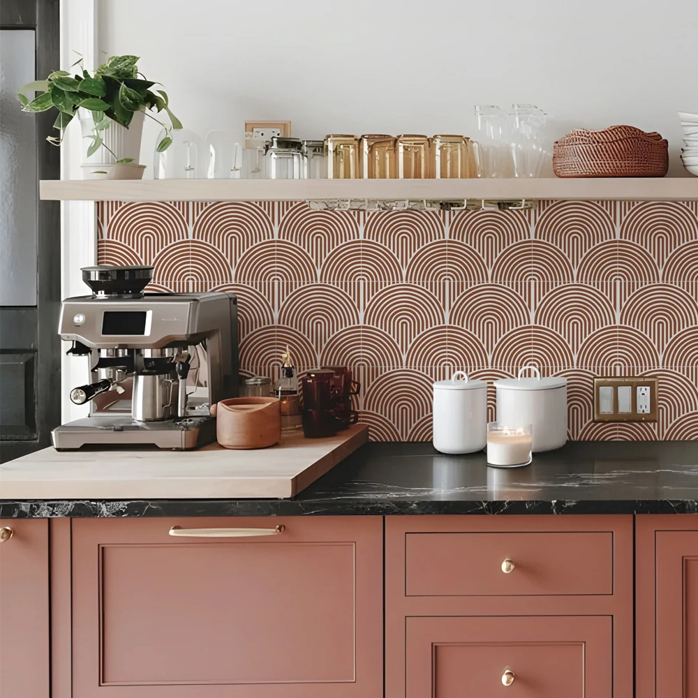 Wall Tile Sticker Transfer for Kitchen 10Pcs
