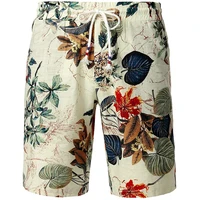 Flowers Tree Leaf 3d Printed Shorts For Men Fashion Casual Oversized Beach Short Hawaii Clothing Vacation Colorful Short Pants 1