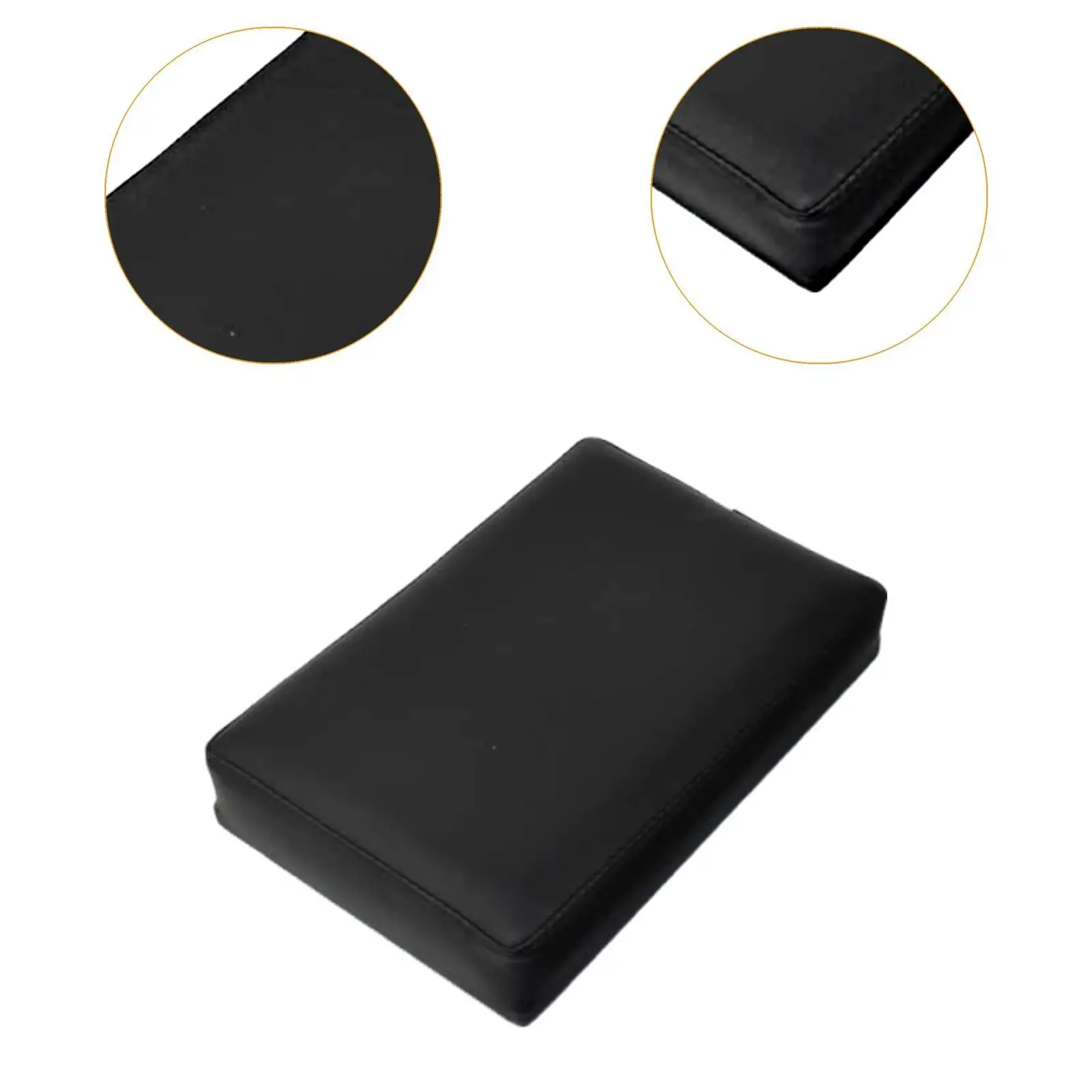 Arm Rest for Tattooing Tray Heavy Duty,Portable Stable Leather Accessory Professional Black for Household Studio Beauty Salon