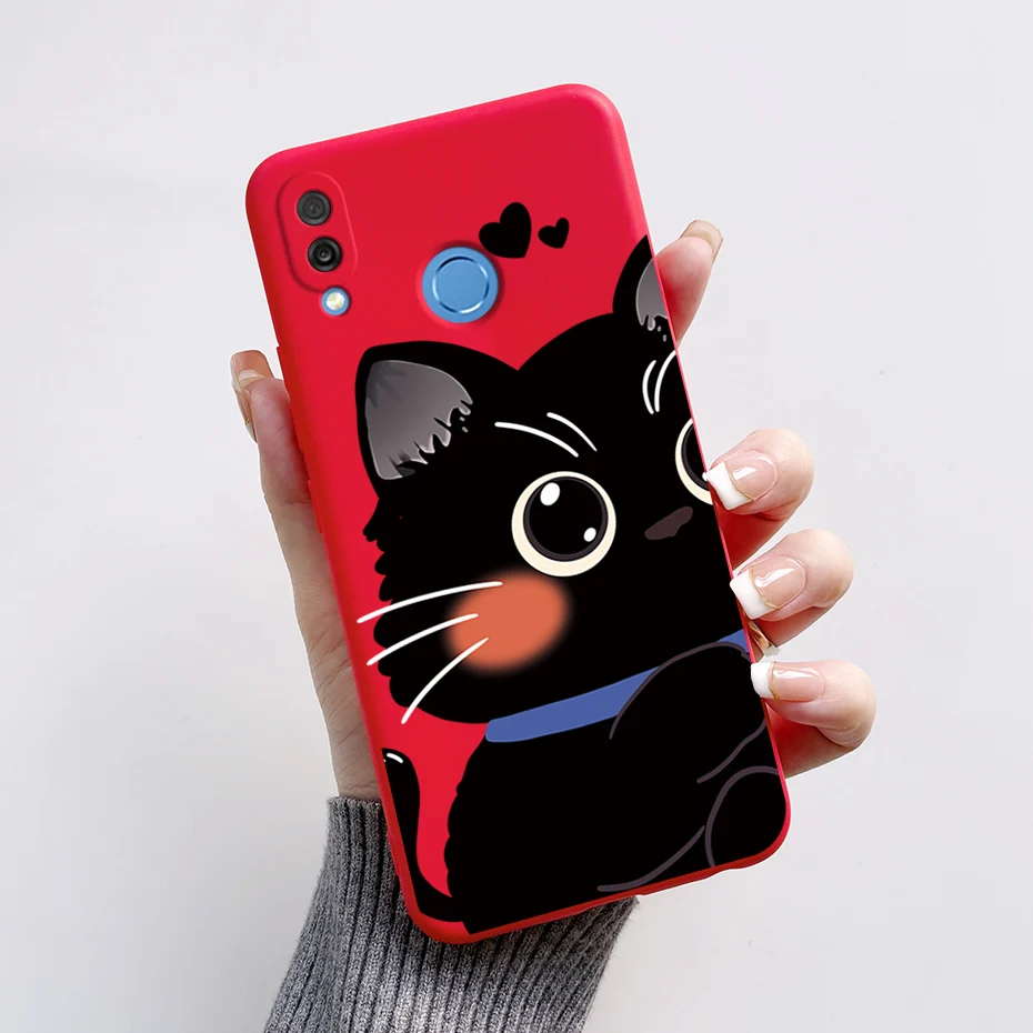 Cute Rabbit & Panda Painted Soft Silicon Cover for Huawei Honor Play 6.3