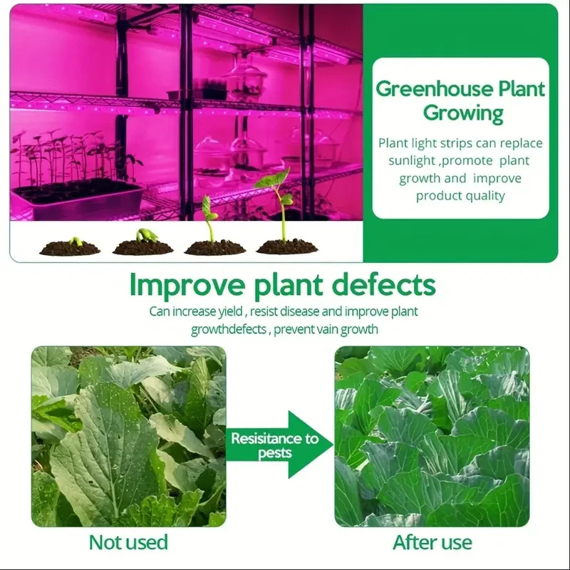 LED Grow Light USB Power Supply for Plants Flowers and Vegetables