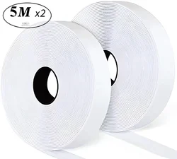 Heavy Duty Double Sided Self Adhesive Hook and Loop Tape - 20mm (5Meter)