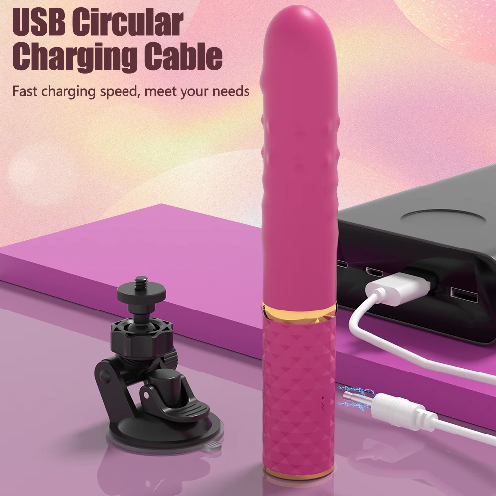 Automatic Telescopic Suction Cup Dildo - Image 6
