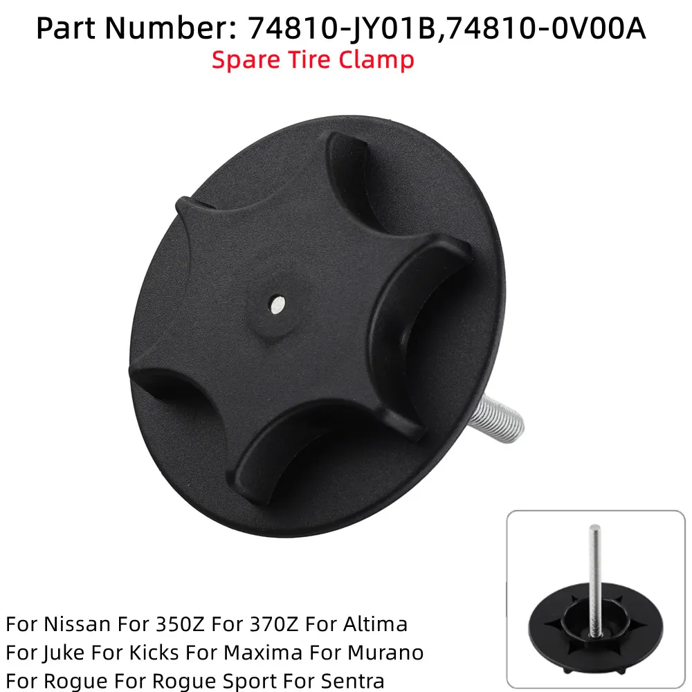 Direct Replacement Spare Tire Clamp 74810JY01B for Nissan Vehicles like For 350Z For 370Z Altima Juke Kicks