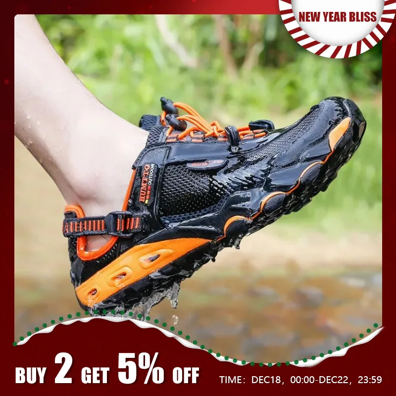 Bottes Camping Respirantes Bottes Randonnée Homme Imperméables - Soutien Cheville - Maille Respirante - Trekking Camping Chaussure De Marche Impermeable Homme