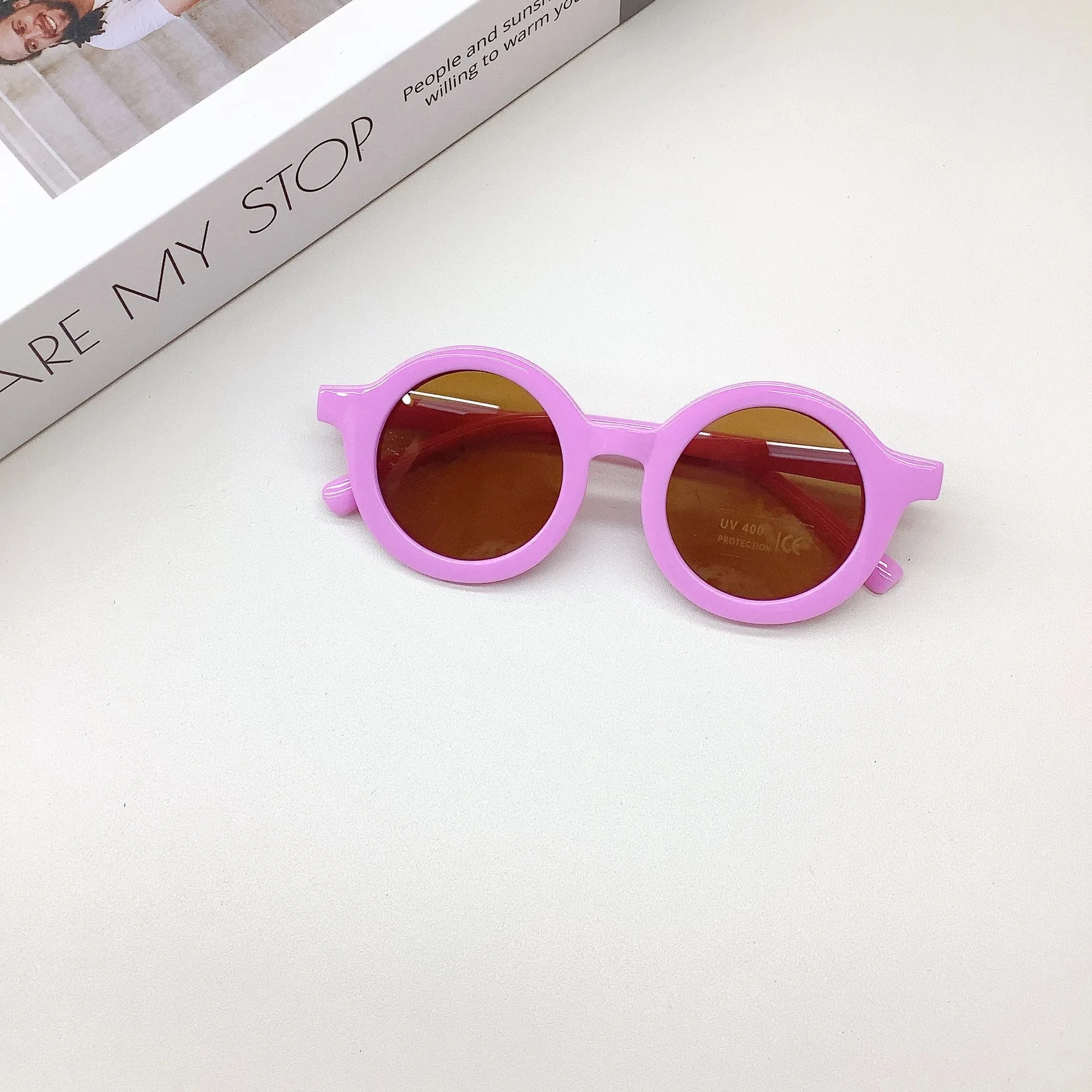 Kids Sunglasses Trendy Cute Parent Child Frosted 1-8 Year Old Baby Decorative
