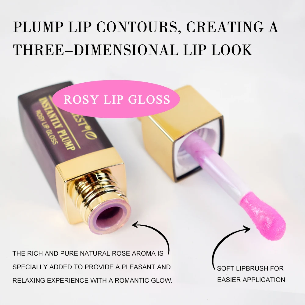AUQUEST Lip Plumper Gloss Mask Rose Nourish Soften Lips Skin Female Dark Lip Removal Balm Cosmetics Beauty Health 3