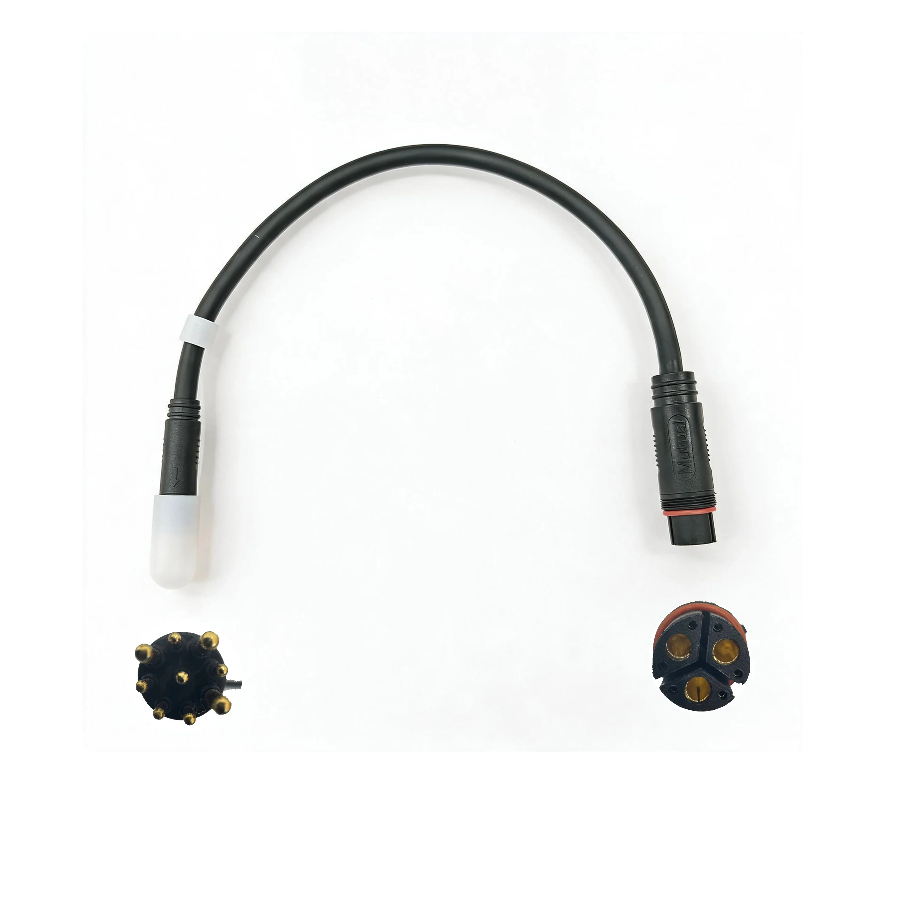 Z910 Stecker L915 Buchse Motorkabeladapter Julet-Stecker Higo Big 9-Pin mit 3-Phasen- und 6-Signal-Kabeln für Bafang Fat Hub