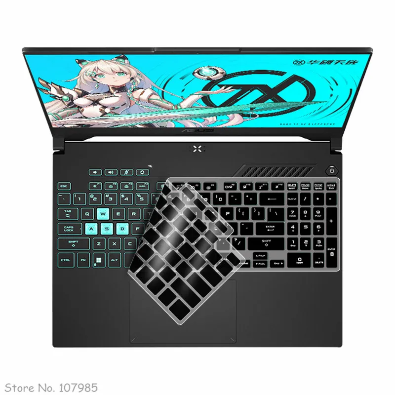 ASUS TUF 게이밍 A17 (2022) FA707RE FA707rm FA707rc FA707r FA707rr FA707 RC RM 17.3 인치 실리콘 노트북 키보드 커버 스킨