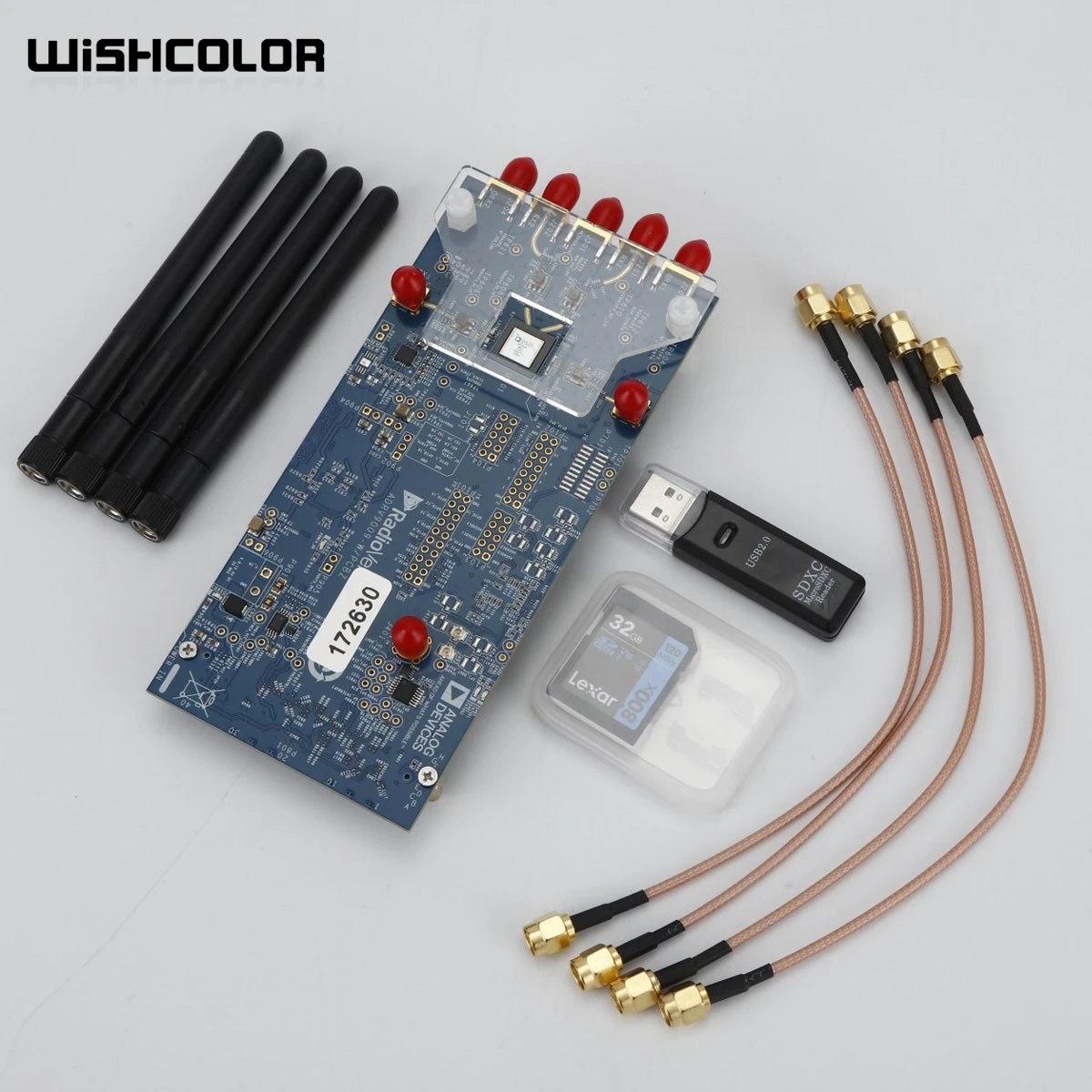 Wishcolor ADRV9009 RF Transceiver Module Development Board 75MHz 6GHz