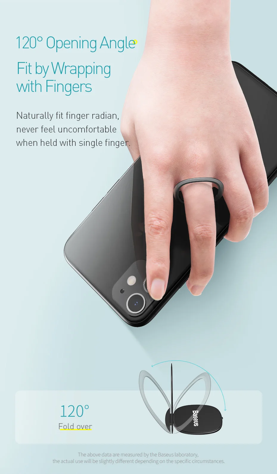 cell phone holder for desk Baseus Mini Phone Ring Finger Ring Holder Metal Phone Stand Mount Portable Ring Holder for Xiaomi Samsung Tablet Mobile Phone mobile stand for home