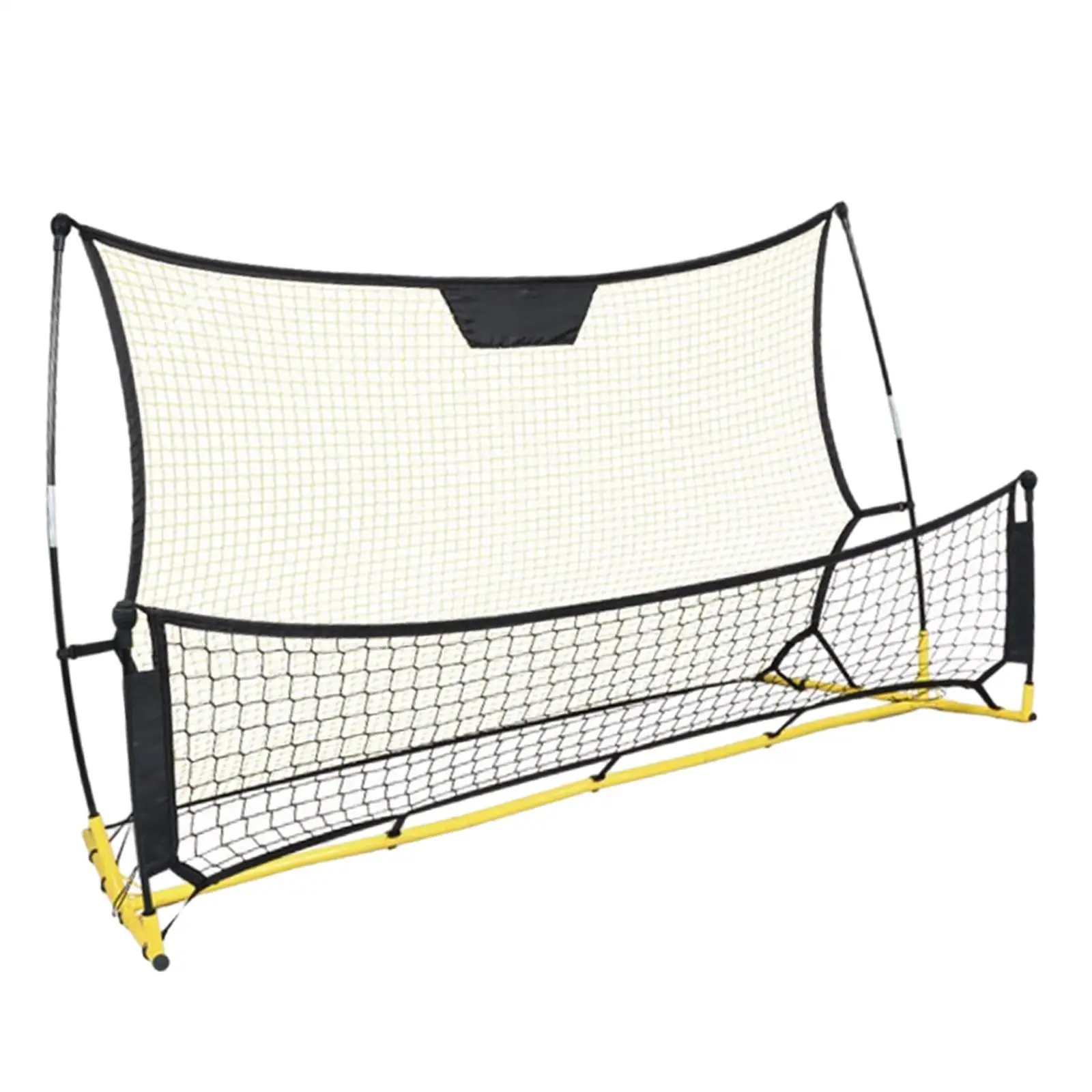 Soccer Rebounder Net, Soccer Trainer Football Rebound Net Practice Soccer Net Training for Children Volley Boys Girls Yard