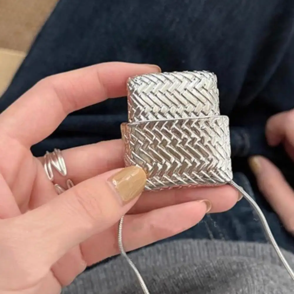 Trend New Woven Bag Pendant Necklace For Women Girls Fashion Versatile Necklace Bag Accessories Girl's Necklaces Sweater Chains