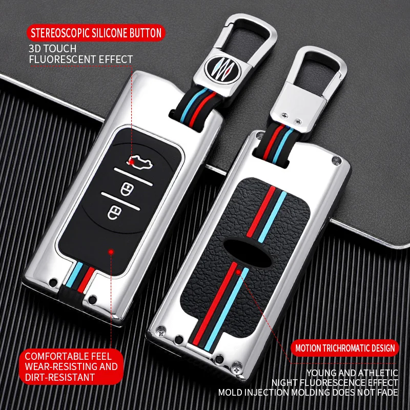 Premium Zinc Alloy Car Remote Key Case Cover