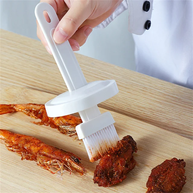 Szilikon Olajkefe Olajpalack Grill Olaj Adagoló Főzés Sütés Hőmérséklet Ellenálló Otthoni Konyhai Eszközök - Image 5