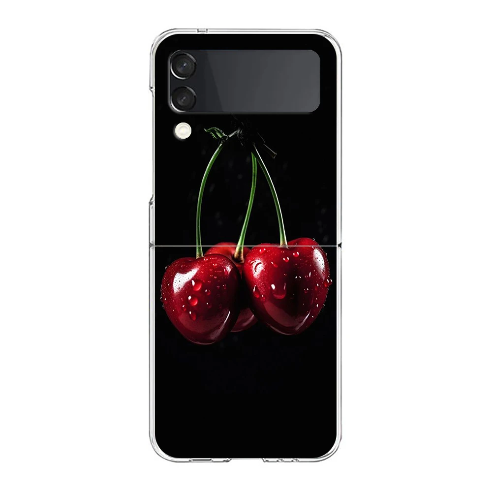 Cherries Cherry Fruit Hard Clear Phone Bumper Case