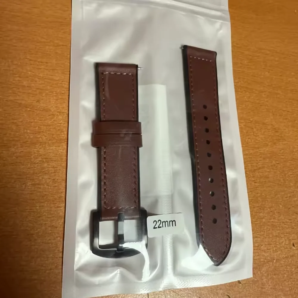Vintage-Style Leather Watch Band - Premium 22mm Strap Accessory