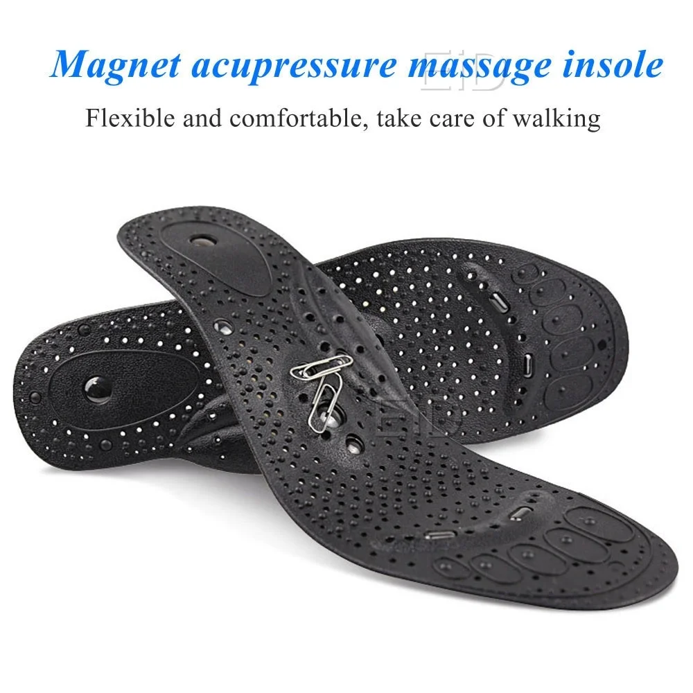 EiD Silikon Gel Magnet Therapie Einlegesohlen für Abnehmen Gewicht Verlust Arch Support Schuhe Pads für Männer Frauen Massage Fuß Pflege sohle – Detail 17