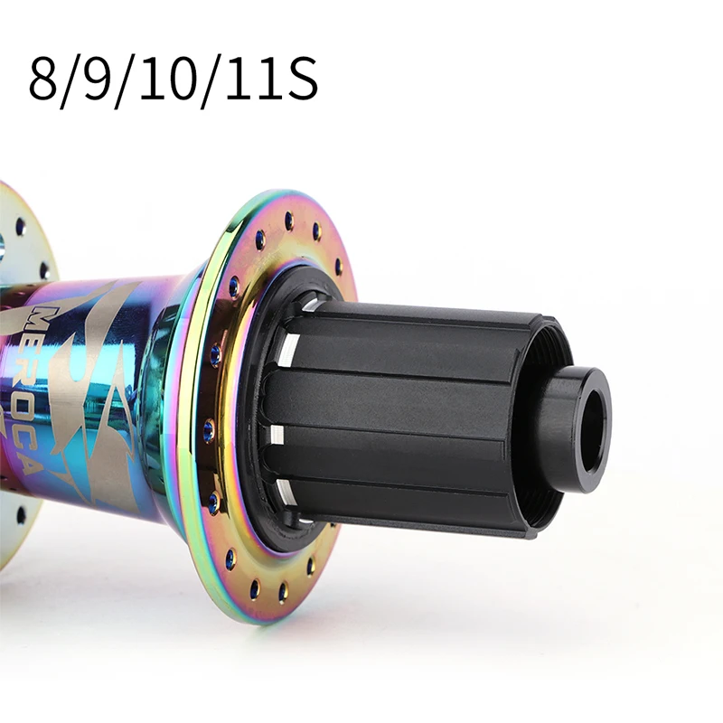 MEROCA 큐브 k7 32 홀 MTB 시끄러운 자전거 허브 6 폴 씰 5 베어링 산악 자전거 큐브 shimano 8/9/10/11 속도에 적합