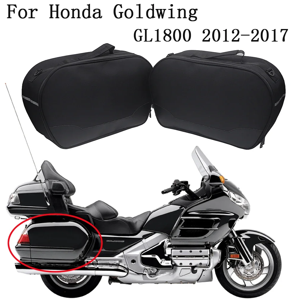 

New Motorcycle Accessories Pannier Liner Bags Luggage Bags Inner Bags Side Cases Fit For Honda Goldwing GL1800 2012-2017