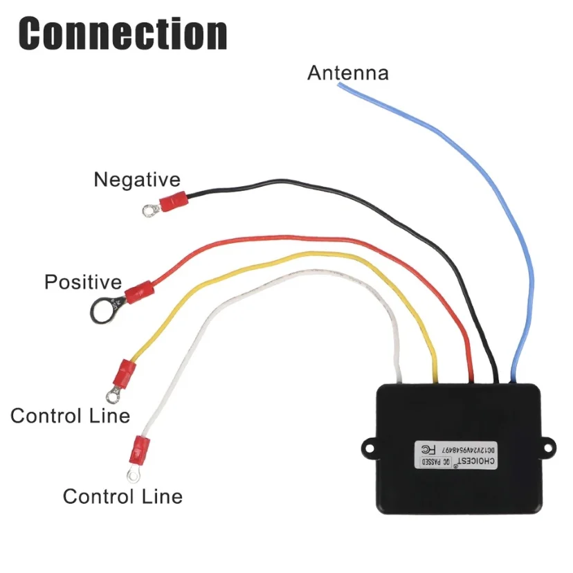 12V Trailer Winch Remote Control System Switch Controller For Jeep Off Road Ford F150 ATV Wireless Vehicle Accessories Universal