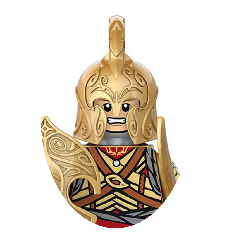 Medieval Warrior King Armor Castle Building Blocks - Exquisite Collectible Action Figures Toy Gift