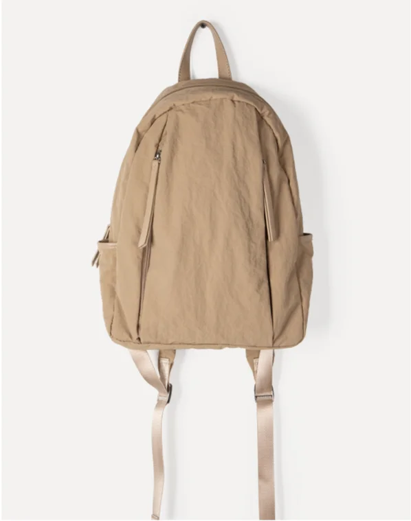 Women's Backpack Nylon Large Capacity Korean Style Travel Rucksack_voghion.com