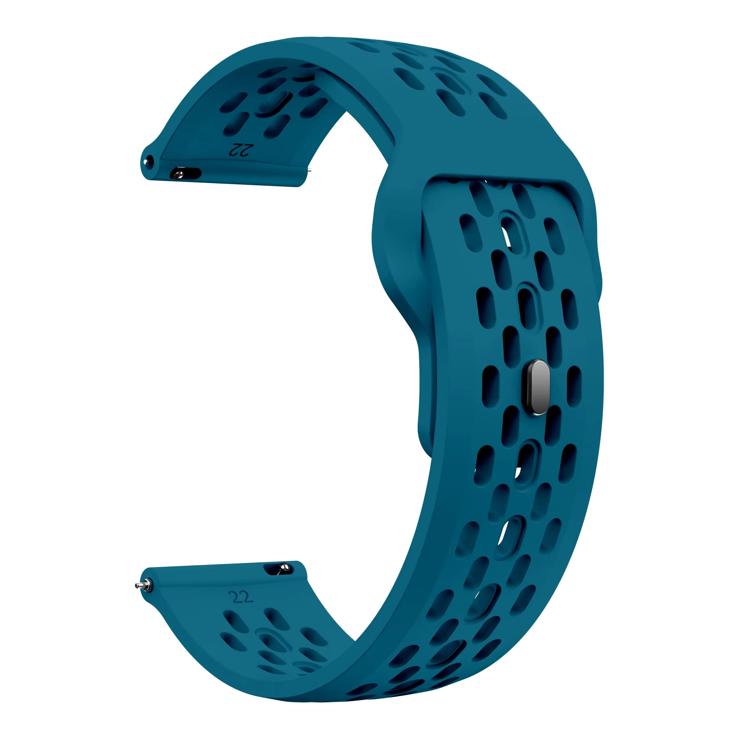 Silicone Sports Strap - Universal 20/22mm Band Replacement