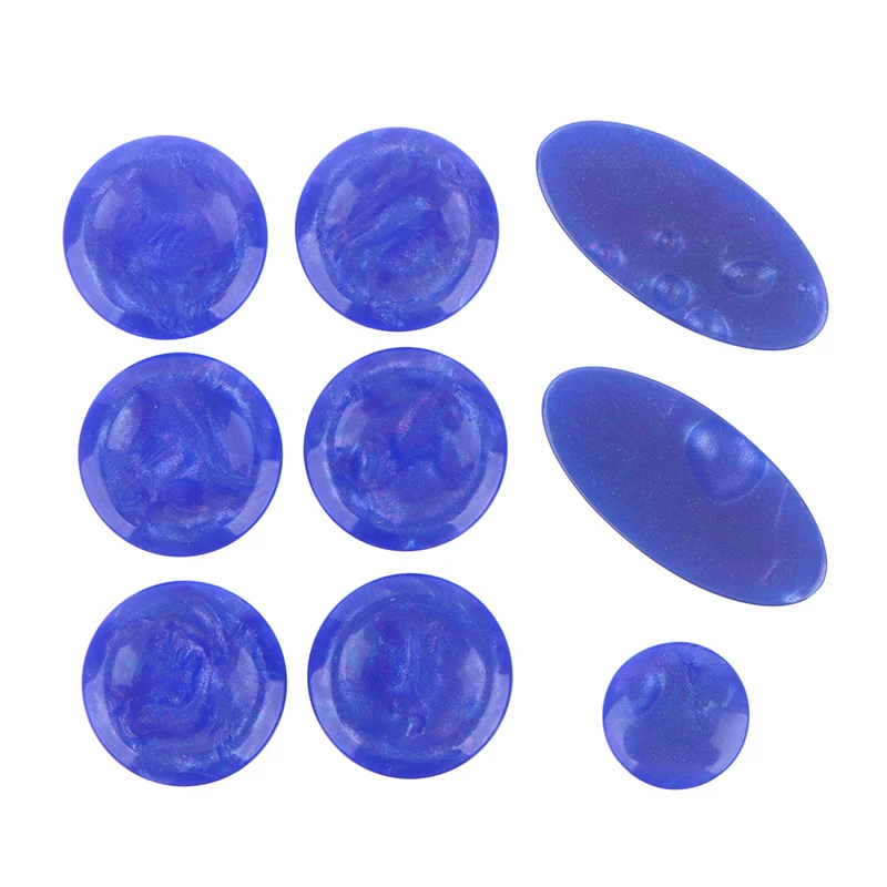 9Pcs Blue
