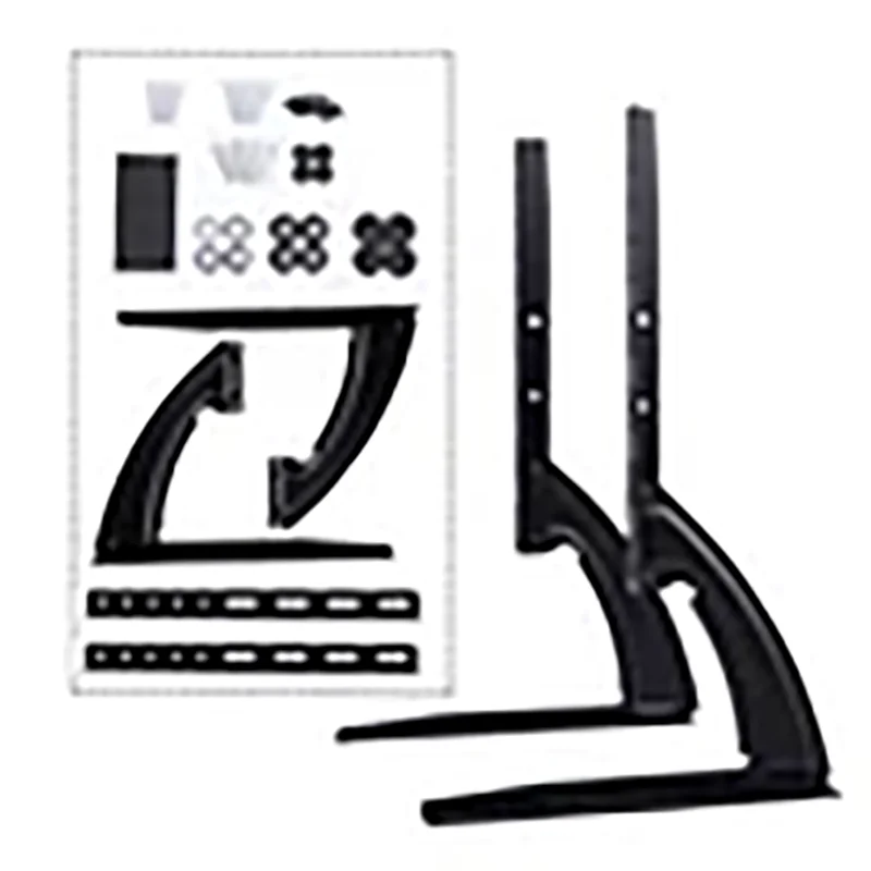 BEISHI Tisch-TV-Ständer, Sockel für 14–42 Zoll LCD/LED/OLED/Plasma, verstellbar, Universal-TVs, Bildschirm, Monitorhalterung, TV-Füße