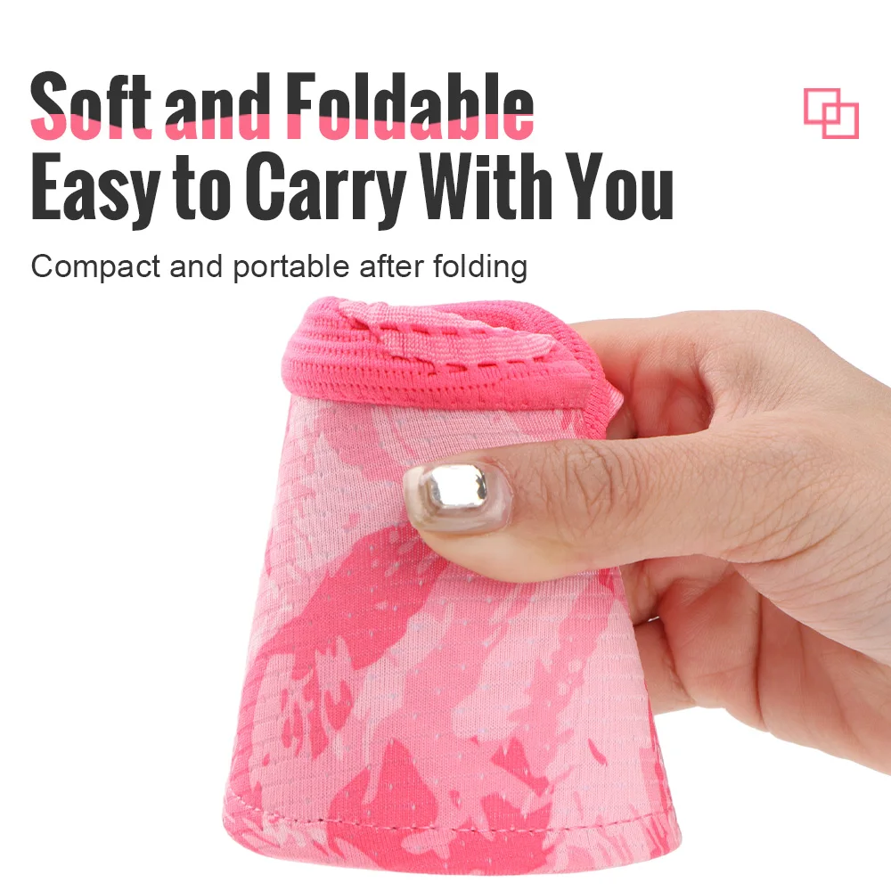 WRELS Anti-UV Empty Top Hat Breathable Quick-Drying Outdoor Sports Visor Caps Foldable Beach Golf Tennis Bicycle Sunshade Hat